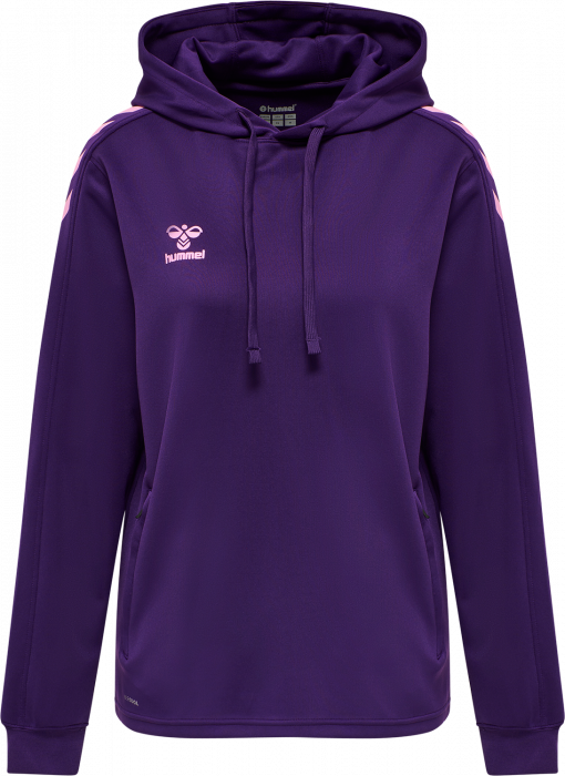 Hummel - Core Xk Poly Hoodie Women - Purple Reign & lilla candy