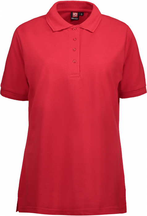 ID - Pro Poloshirt (Dame) - Rød