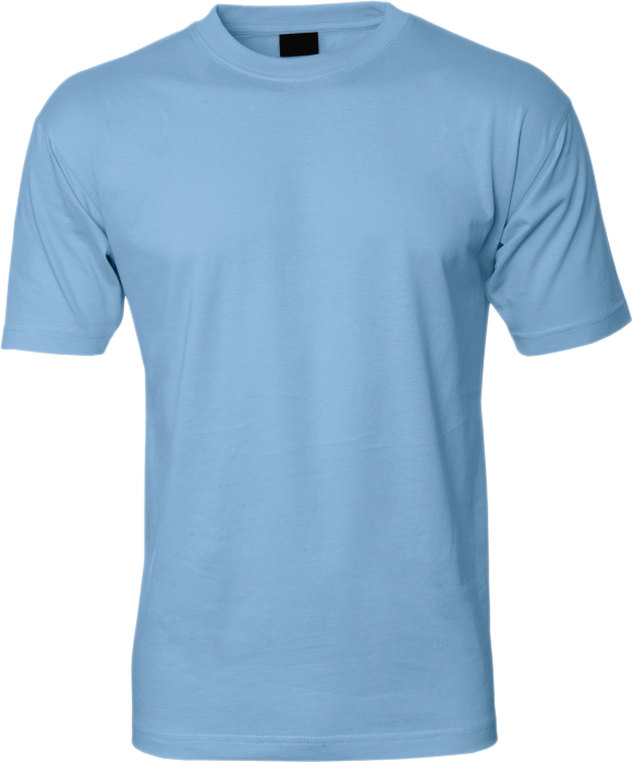 ID - Cotton Game T-Shirt - Jasnoniebieski