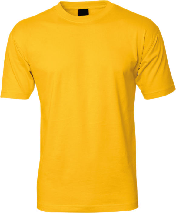 ID - Cotton Game T-Shirt - Żółty