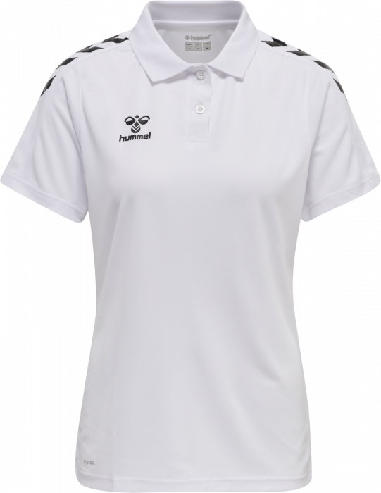 Hummel - Core Xk Polo Women - White & black