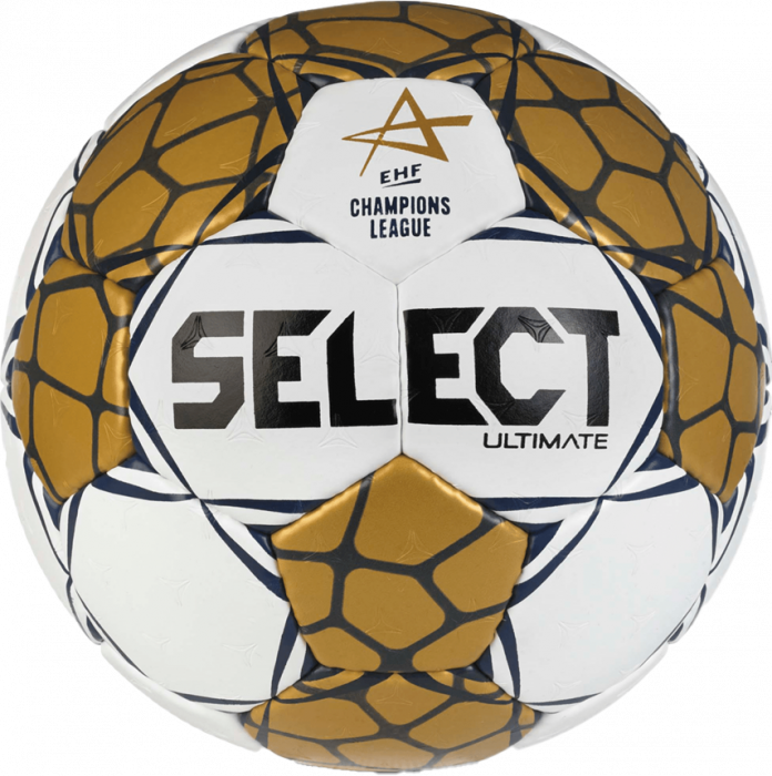 Select - Ultimate Ehf Champions League V24 Handball - Bianco & gold