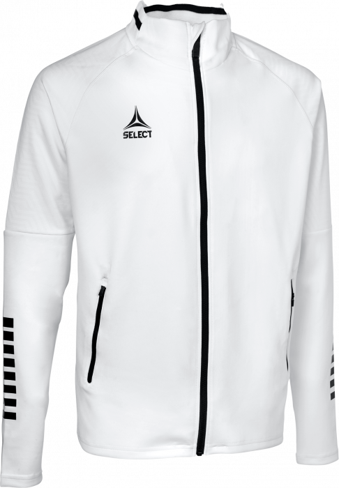 Select - Monaco V24 Traning Zip Top Kids - Bianco