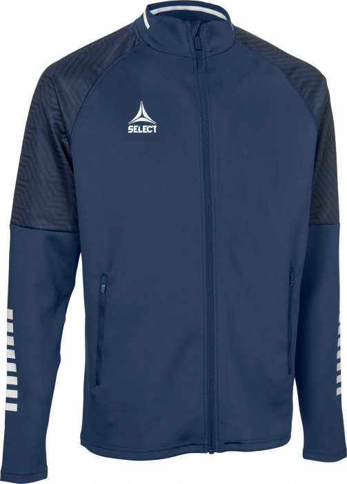 Select - Monaco V24 Traning Zip Top Kids - Marineblau