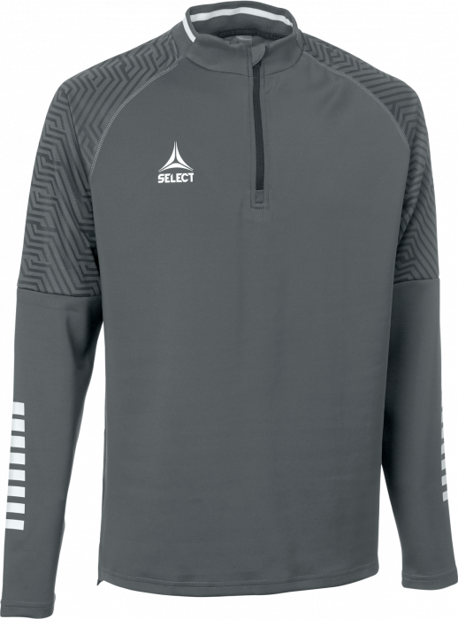 Select - Monaco V24 Training Sweat Half Zip - Szary