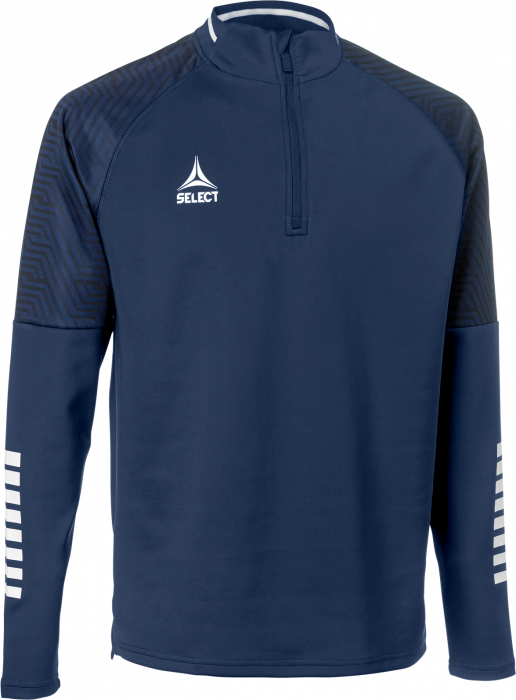 Select - Monaco V24 Training Sweat Half Zip - Marinblå