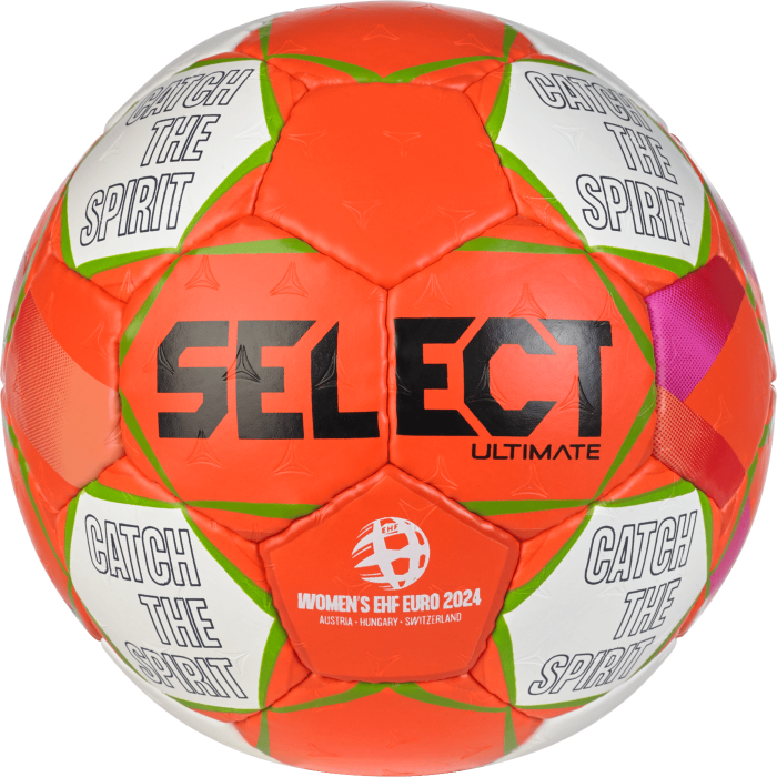 Select - Ultimate Ehf Euro 2024 Women Handball - Orange & vit